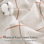 Lajode Plaid Patterned Curtains Thermal Insulated - Image 5