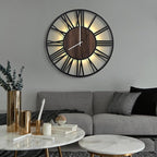 LEIKE Large Wall Clocks with Night Light Battery Operated, Silent Non Ticking - Image 8