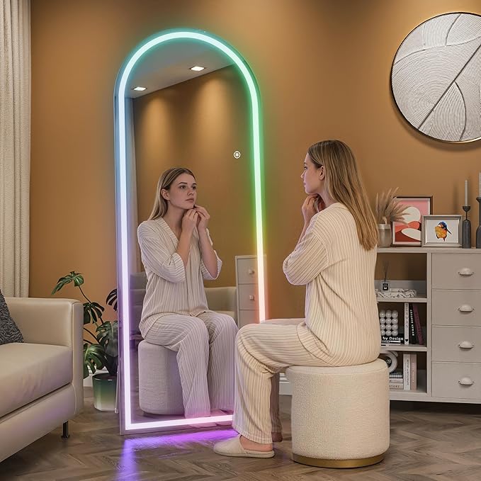 Hasipu Arch Full Length Mirror 83 x 36 in - Image 6