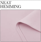 NICETOWN RV Blackout Curtains for Camper Windows, Baby Pink, Kitchen Short - Image 6