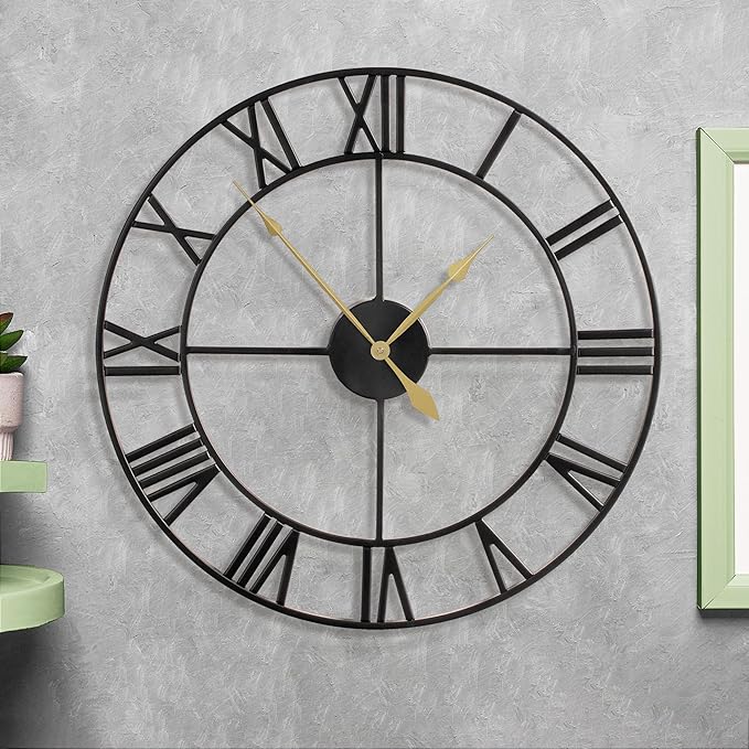 LEIKE 80CM Extra Large Wall Clock - Image 6