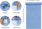 CHIHUT Holographic Blue Glitter Wallpaper 15.7''x100'' Sparkly Iridescent - Image 8