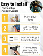 Ladder Hangers for Garage Wall - Image 5