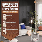 Avana Acoustic Wood Wall Panels –93.2x11.25 Inch Panels – Fits 94x12 Layout – - Image 2