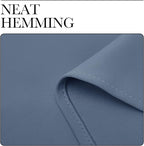 NICETOWN Stone Blue Room Darkening Curtain Panels 78" Length - Image 8