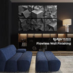 BUBOS 6 Pack Self-Adhesive Acoustic Wall Panels, 70.8" x 47.2" Sound Panels - Image 7