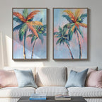 Framed Colorful Coastal Wall Art by Cuspin