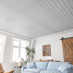 VEELIKE Light Grey Wood Wall Panels Peel and Stick Wood Slat Wall Panel - Image 5