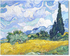 Van Gogh Canvas Wall Art: Wheat Field by 1KINGO