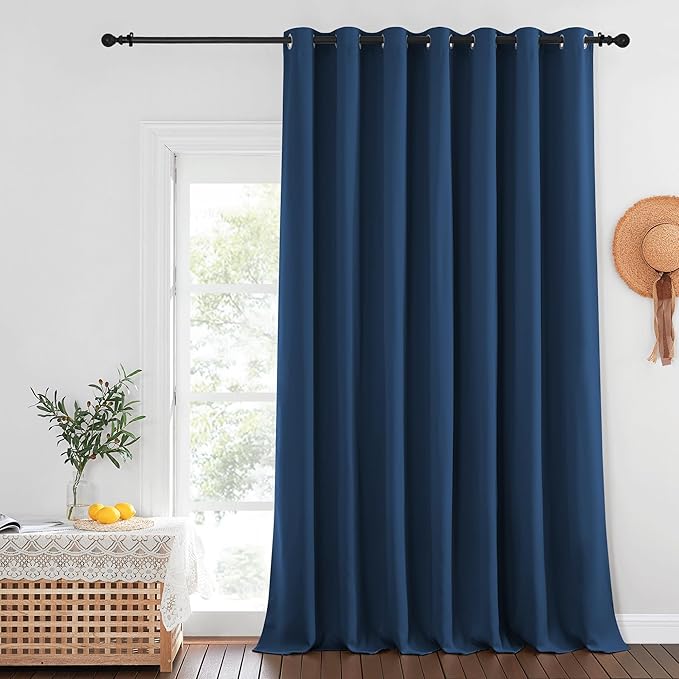 NICETOWN Blackout Patio Curtains 100 x 144 Inches Long by NICETOWN