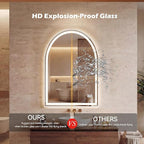 Sweetcrispy 20"×28" LED Bathroom Mirror - Image 3