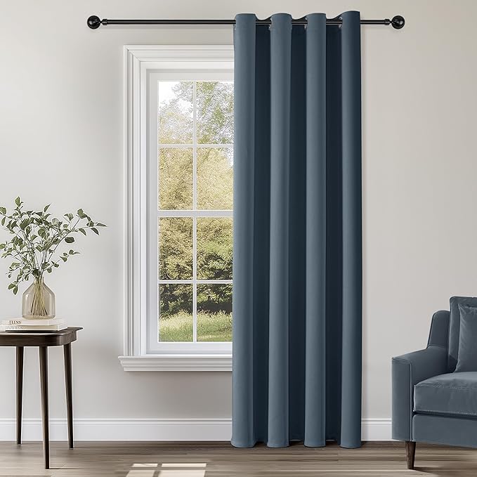 ChrisDowa Blackout Curtains 108 Inches Long by ChrisDowa