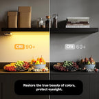 BAMEOS LED Floating Shelves for Wall, Hanging Wall Shelves for Bedroom - Image 7