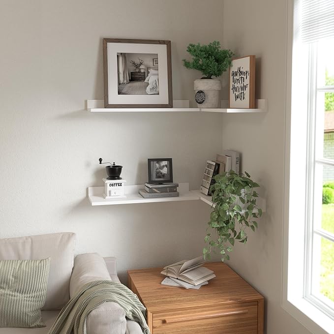 WOPITUES Floating Shelves, Wall Mounted Shelves - Image 6