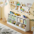 DINZI LVJ Long Wall Shelves, 47.3Inch Wall Mounted Shelves Set of 2, Extra - Image 8
