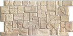 Dundee Deco PG7005-5 Beige Faux Limestone PVC 3D Wall Panel, 3.3 ft X 1.7 ft - Image 4