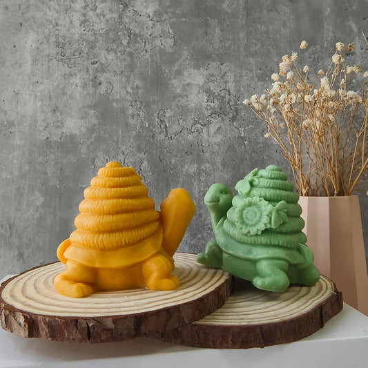 Honeycomb Turtle Flower Animal Resin Mold - Jewelry Casting Mold, Craft Supplies, 3D Silicone Mold for Resin Casting and Candle Making