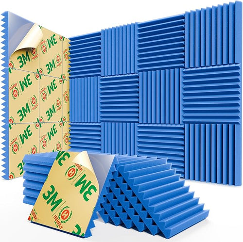 12 Pack Sound Proof Foam Panels by HEMRLY