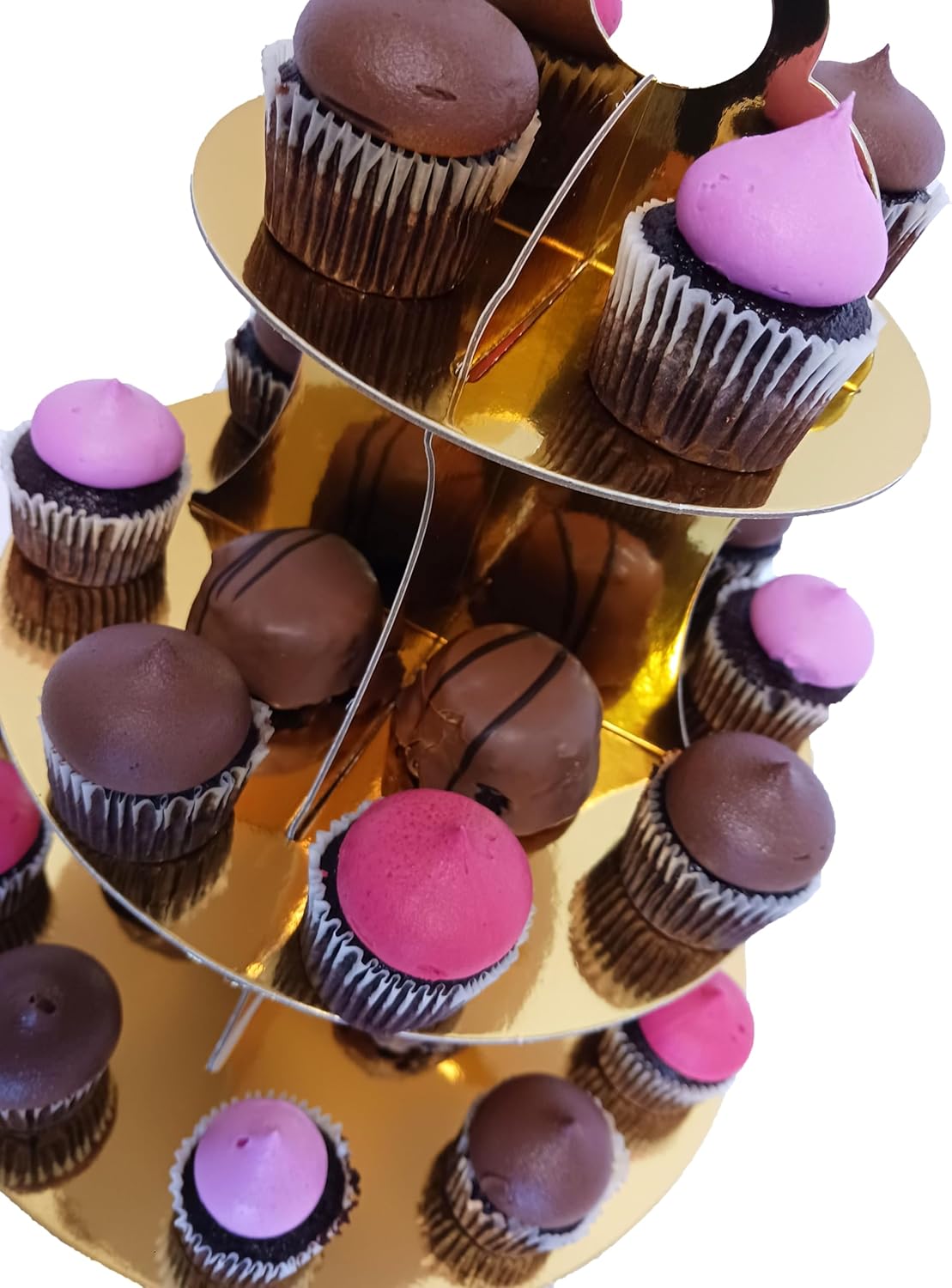 Gold Cupcake Stand, 3 Tier Cupcake Stand