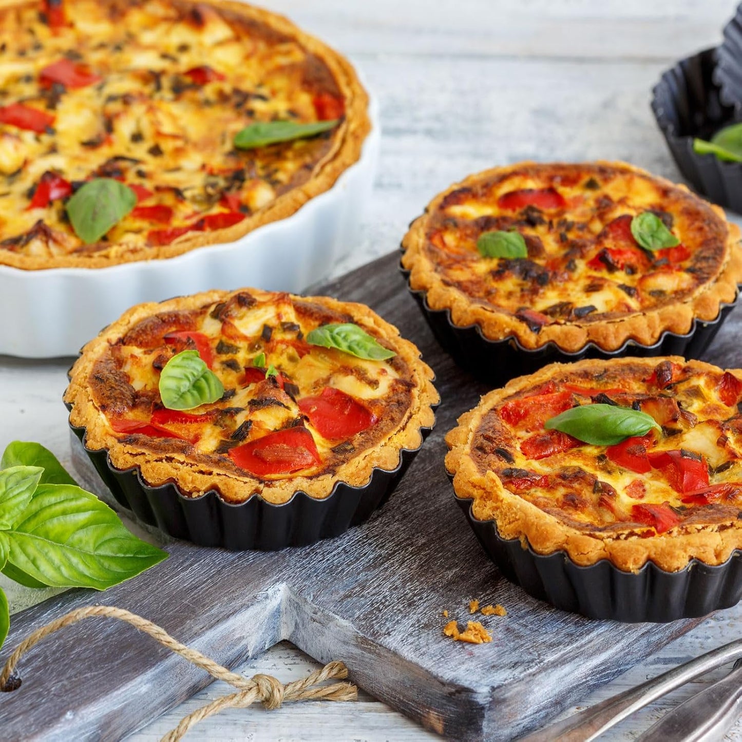 uxcell 36Pcs Silicone Cupcake Baking Cups, Silicone Muffins Liners Non-Stick Square Baking Cups, for Cooking Eggs Baking Muffins and Make a Cake(Rose Red)