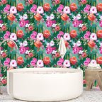 BOKEBEVE Green Bright Wallpaper Peel and Stick Colorful Contact Paper - Image 6