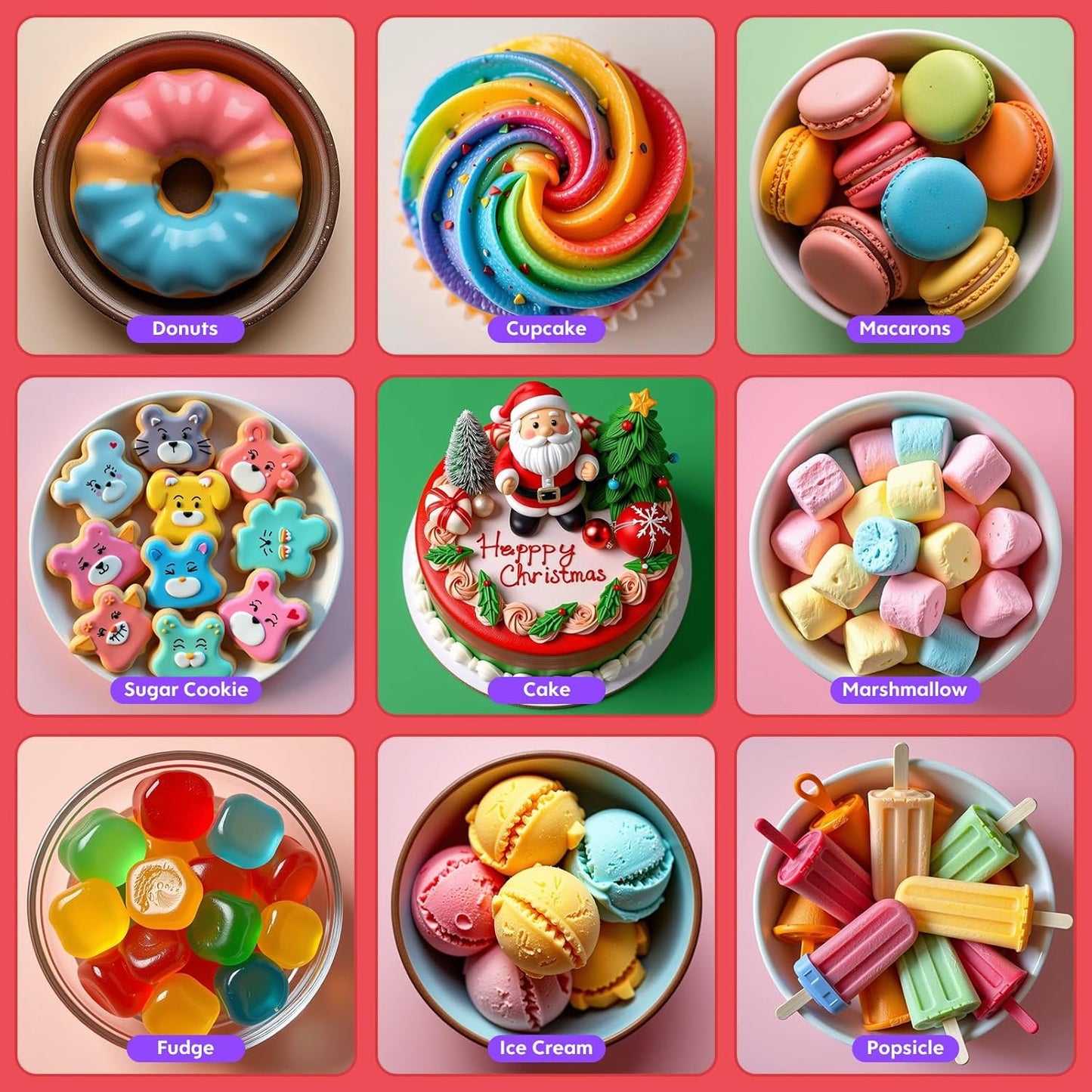 Food Coloring for Baking-24 Color Food Grade Vibrant Cake Coloring Liquid Set for Cake Decorating, Baking, Cookies, Easter Egg, Making DIY Supplies Kit- 0.25 Fl. oz (6 ml)/Bottles