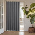 ChrisDowa Room Divider Curtain 84 Inches Long, Wide Blackout Sliding Door by ChrisDowa