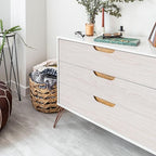 White Wood Contact Paper for Cabinets/Drawers Wood Grain Peel and Stick - Image 8