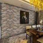 10-Pack 52 Sq.Ft 3D Wall Panels Peel and Stick 3D Faux Brick Wallpaper Peel and - Image 3