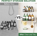OMAIRA 3-Pack Shower Caddy - Image 6