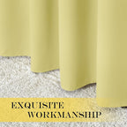 NICETOWN Paler Yellow Blackout Curtains - Image 4