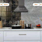 IZODEKOR 4 Pcs 24"x48" PVC Marble Wall Panels - Image 5