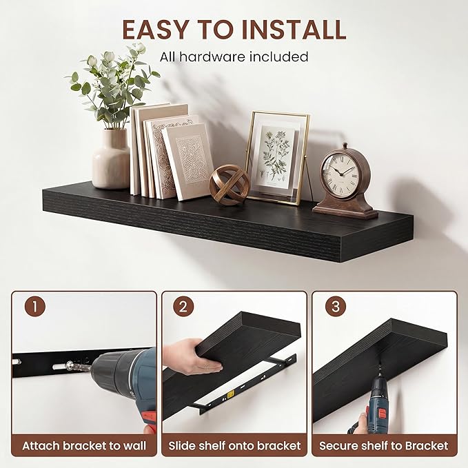 Dreamland 55 Inches Floating Shelves - Image 5