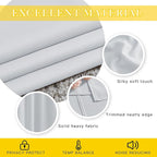NICETOWN Patio Door Curtain Vertical Blinds, Grommet Top Room Divider Curtain - Image 5