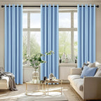 MIULEE Blackout Curtains for Bedroom Living Room 2 Panels, Thermal Insulated - Image 6