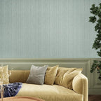 CRE8TIVE Mint Green Grasscloth Wallpaper Removable Textured Wallpaper Stick and - Image 6