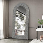 CRE8TIVE Charcoal Holographic Glitter Wallpaper Border Peel and Stick Wall - Image 4