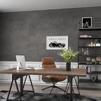 3yecao 24"×197" Thick Dark Grey Black Concrete Wallpaper Waterproof Charcoal - Image 6