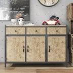 VEELIKE Aged Tan Concrete Wallpaper Peel and Stick Removable Distressed Beige - Image 6