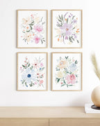 HAUS AND HUES Bouquet Set Art Print Set of 4 16x20 - Image 4
