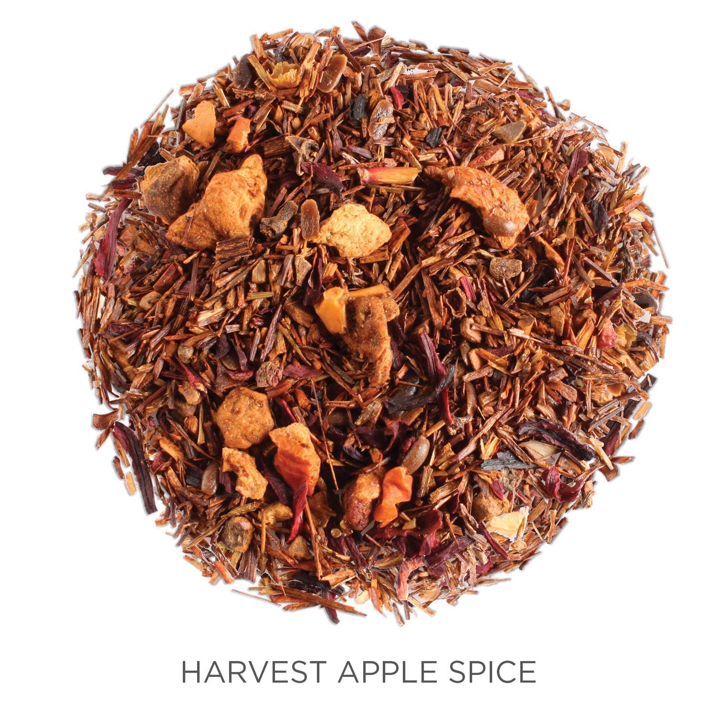 Tea Forte Harvest Apple Spice Premium Organic Loose Leaf Caffeine-Free Herbal Tea Blend Canister, Makes 35-50 Cups