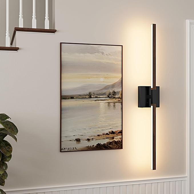 Rayogale 36 Inch Rechargeable Battery Operated Wall Sconce Set Two, 8000mAh - Image 8