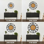 Large Wall Clock for Living Room Decor, 24 Inch Non Ticking Silent, Battery - Image 2