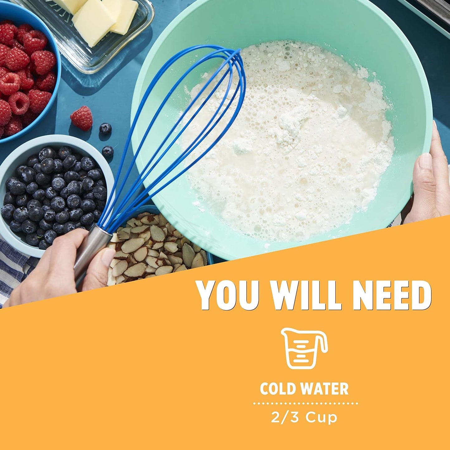 Krusteaz Heart Healthy Buttermilk Pancake Mix, 25.2 OZ (2-Pack)