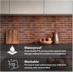 CONCORD WALLCOVERINGS ™ Sample for Display Purpose only Retro-Art 3D Wall Panel - Image 3