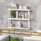 Domax Bathroom Shelves Over Toilet Storage - Image 7