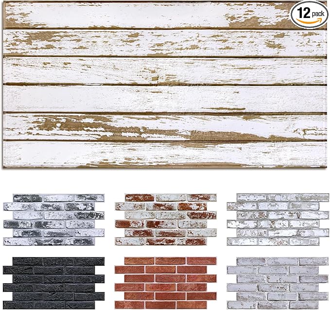 Commomy Faux Wood 3D Wall Panels by CommomyDecor