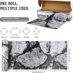 Kochorie 100 Ft X 54 Inch Halloween Stone Wall Tablecloth Roll - Image 2