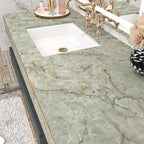 Marble Contact Paper for Countertops Waterproof Marble Wallpaper Peel and Stick - Image 8