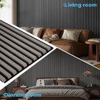 Art3d 2-Pack 108" x 12" Acoustic Wood Panels - Image 3